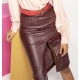 PINKO gonna longuette Similpelle