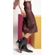 PINKO gonna longuette Similpelle