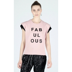 LE. OLIERE t-shirt spallini