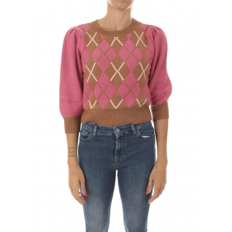 TWIN SET maglia rombi