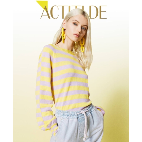 TWIN SET maglia righe