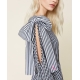 TWIN SET abito lungo in vichy