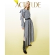 TWIN SET abito lungo in vichy
