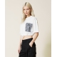 TWIN SET t-shirt taschino vichy