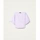 TWIN SET blusa in popeline