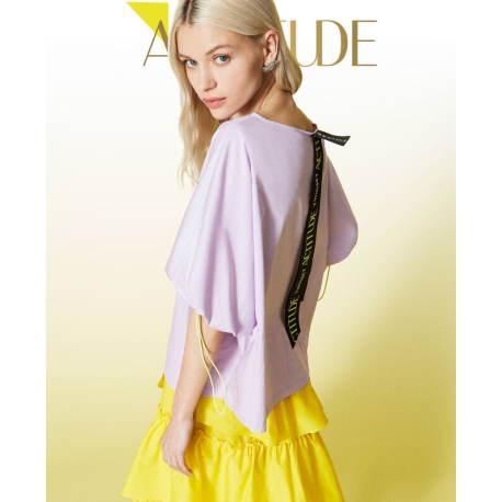 TWIN SET blusa in popeline