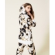 TWIN SET felpa stampa cuori