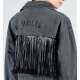 LE VOLIERE giacca in denim