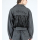 LE VOLIERE giacca in denim