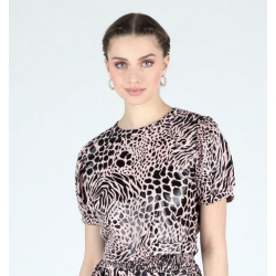 LE VOLIERE top Leopard