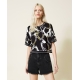 TWIN SET maglia stampa