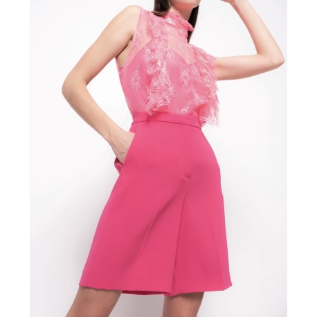 PINKO bermuda crêpe