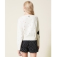 TWIN SET maglia pois