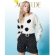 TWIN SET maglia pois