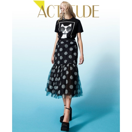 TWIN SET gonna tulle