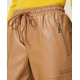 TWIN SET pantalone ecopelle