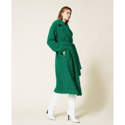 TWIN SET cappotto lungo
