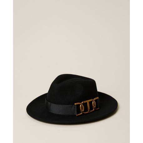 TWIN SET cappello in panno