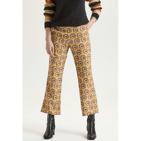 MALIPARMI pantalone fantasia