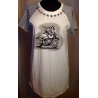 TWIN SET T shirt bianca/righe