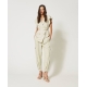 TWIN SET pantalone cargo
