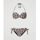 TWIN SET costume fascia animalier