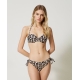 TWIN SET costume fascia animalier
