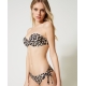 TWIN SET costume fascia animalier