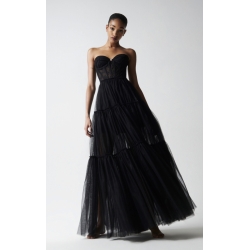 ANIYE BY abito lungo in tulle
