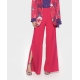 PINKO pantalone con spacchi