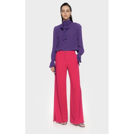 PINKO pantalone con spacchi