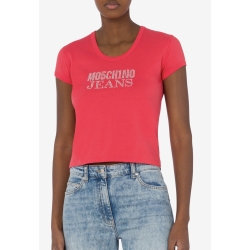 MOSCHINO JEANS t-shirt strass