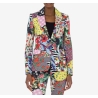 MOSCHINO JEANS blazer multi patch