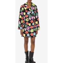 MOSCHINO JEANS cappotto multicolors