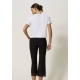 TWIN SET pantalone con pizzo