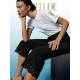 TWIN SET pantalone con pizzo