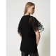 TWIN SET t-shirt con tulle