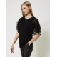 TWIN SET t-shirt con tulle