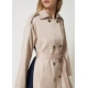 TWIN SET trench plissè