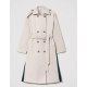 TWIN SET trench plissè