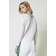 TWIN SET maglia con righe a contrasto