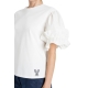 TWIN SET t-shirt maniche a sbuffo