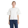 TWIN SET t-shirt maniche a sbuffo