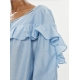 PINKO blusa Volant
