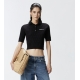PINKO maglia collo perle