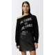 PINKO maglia lana con stampa