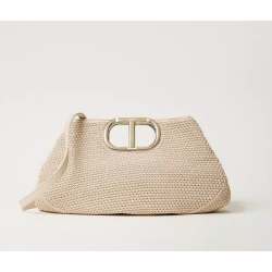 TWIN SET borsa paglia