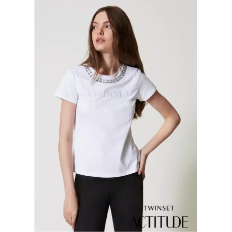 TWIN SET t-shirt logo