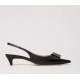 TWIN SET sling back fiocco
