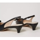 TWIN SET sling back fiocco